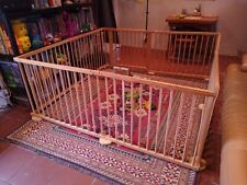 Large wooden playpen for sale  ABERYSTWYTH