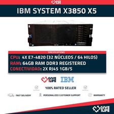 IBM System X3850 X5 4x E7-4820 (32 Core / 64 Wire) 128GB ECC 2 PSU 2x1GB Memory for sale  Shipping to South Africa