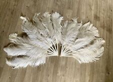 White ostrich feather for sale  WOKING