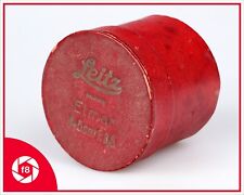 Genuine Leica Leitz Caja Roja Vacía para Leica Elmar 5cm f3.5 50mm segunda mano  Argentina 