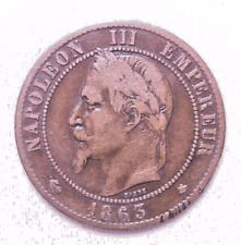 M107 centimes 1863 gebraucht kaufen  Hochfeld,-Uni-/Antonsviertel