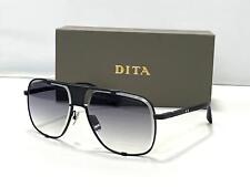 Gafas de sol cuadradas DITA MACH FIVE DRX-2087-H-BLK negro mate gris lentes degradadas segunda mano  Embacar hacia Argentina