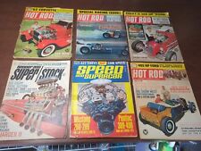 Usado, Lote de 6 revistas HOT ROD 1962 RAT RODS CHEVY RARAS! Rodder And Super Stock comprar usado  Enviando para Brazil