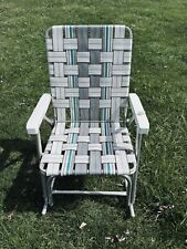 white gray rocking chair for sale  Livonia