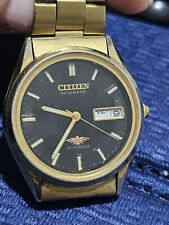 orologio citizen vintage placcato oro usato  Molfetta