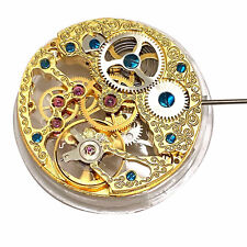 36.6mm Vintage Hollow Skeleton Mechanical 6497 ST3600 Movement Handwind 18000bph for sale  Shipping to South Africa