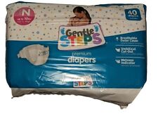 Gentle Steps Premium 40 Diapers Size Newborn Up To 10 Lbs  for sale  Shipping to South Africa