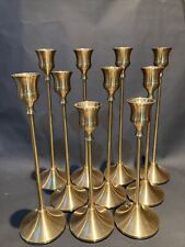 Used, 10  Tall Tulip Nordic Candlesticks Candlestick Candle Holders Dinner Decor for sale  Shipping to South Africa