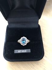 9ct gold blue for sale  LIVERPOOL