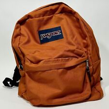 Mochila JanSport SuperBreak ferrugem laranja trabalho escola laptop bolsa livro comprar usado  Enviando para Brazil