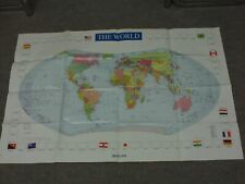 Weltkarte übersichtskarte gebraucht kaufen  Merseburg