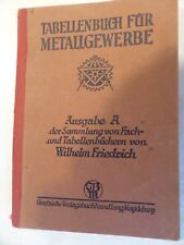 Tabellenbuch metallgewerbe fri gebraucht kaufen  Rheinsberg