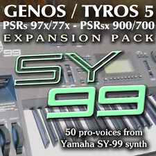 SY99 Expansion Pack for Yamaha Arrangers (Genos, Tyros 5, PSR 975 etc), used for sale  Shipping to Canada