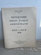 Ancien répertoire droit d'occasion  Aix-les-Bains