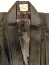Casaco vintage Regent's 100% cashmere preto peito duplo. Década de 1980 tamanho G comprar usado  Enviando para Brazil
