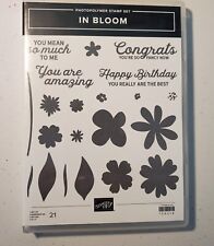 Stampin bloom stamp for sale  Purcellville
