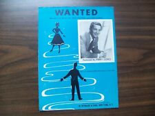 Wanted sheet music for sale  Somerset