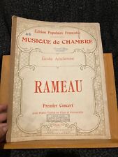 Rameau concert violon d'occasion  Rennes-