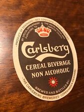 Etiqueta de cerveja Carlsberg bebida de cereais não alcoólica Copenhague comprar usado  Enviando para Brazil
