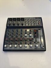 Used, Behringer XENYX 1202FX 12 CH Mixer with Effects - Black/Gray  no power cable for sale  Shipping to South Africa