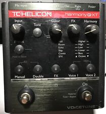 Usado, Pedal procesador de efectos vocales TC Helicon Voicetone Harmony G XT con potencia ~100 segunda mano  Embacar hacia Argentina