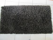 Tapis shaggy noir d'occasion  Bréhand