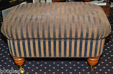 Footstool large navy for sale  LONDON