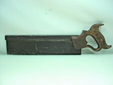 ANTIQUE 1870'S HENRY DISSTON HAND SAW BACK SAW PHILADELPHIA for sale  Canada