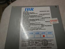 Used, IBR 250W Dual Switching power supply with power switch. for sale  Shipping to South Africa