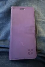 Capa carteira iPhone 11 Pro Max capa segura bloqueio de radiação, roxa comprar usado  Enviando para Brazil