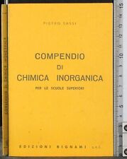 Compendio chimica inorganica. usato  Ariccia