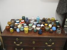 LARGE COLLECTION VINTAGE MUSTARD POTS 48, used for sale  Shipping to South Africa