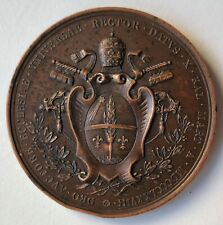 Medalla Papa León XIII por la elección al pontificado, año I, 1878 por Bianchi segunda mano  Embacar hacia Argentina