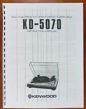 Kenwood 5070 turntable for sale  Clinton Township
