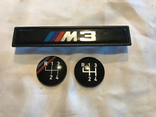 Usado, Emblema original BMW 51-13-2 251-379 M3 e dois emblemas de botão de mudança comprar usado  Enviando para Brazil