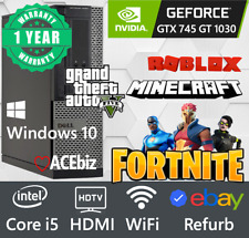 PC para juegos GeForce GTX 745 GT 1030 computadora de escritorio Fortnite Roblox Minecraft SSD segunda mano  Embacar hacia Argentina