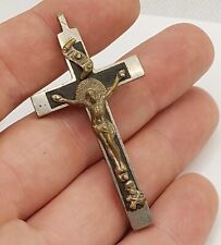 Croix Crucifix Jesus Christ  Tête De Mort Religious Cross 8,2g 5,5x3cm comprar usado  Enviando para Brazil