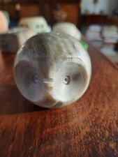 Polished stone owl for sale  IPSWICH