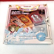 Juego de tarjetas Card Captor Sakura All Clow Bandai 1999 CLAMP CCS juguete retro Japón usado segunda mano  Embacar hacia Mexico