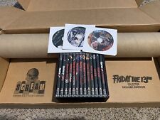 Friday the 13th Collection Blu ray Scream Factory Litho, pôster, discos de substituição comprar usado  Enviando para Brazil