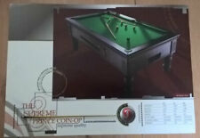 Supreme Pool Prince Coin-Op Pool Table Sales Brochure / Flyer for sale  Shipping to South Africa