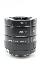 Juego de tubos de extensión Kenko DG (12 mm, 20 mm, 36 mm) para Nikon #292 segunda mano  Embacar hacia Argentina
