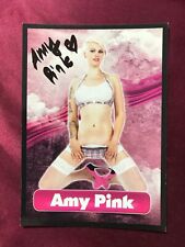 Autografo amy pink usato  Sant Angelo Romano