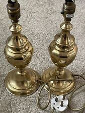 Vintage pair brass for sale  NELSON
