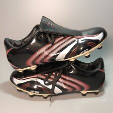 Adidas F50 Tunit FG Black/Red cleats mens US 7.5 for sale  Shipping to South Africa