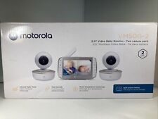 Paquete de dos cámaras para monitor de video para bebé Motorola VM50G-2 de 5 pulgadas, usado segunda mano  Embacar hacia Argentina