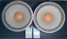 Vintage Pair Of TANNOY Monitor Red 15 Orange LSUHF15L Coaxial Speakers for sale  Shipping to South Africa