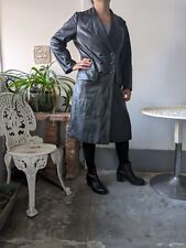 Manteau cuir gris d'occasion  Toulouse-