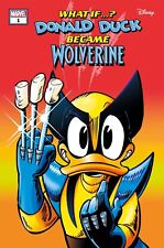¿Qué pasaría si...? Pato Donald Became Wolverine #1 Casi Nuevo CVR A MARVEL 07/31/24 PREVENTA segunda mano  Embacar hacia Argentina
