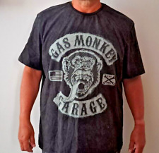 Size XXXL 3xl Official Gas Monkey Garage Mens Petrol head distressed T-shirt Top for sale  Shipping to South Africa